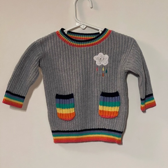 💜Host Pick!💜 Rainbow Baby Sweater by Next - Picture 1 of 7